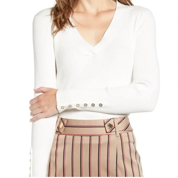 Tommy Hilfiger | Sweaters | Tommy Hilfiger Ribbed Knit Vneck 